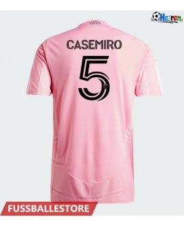 Günstige Inter Miami Casemiro #5 Heimtrikot 2026-27 Kurzarm